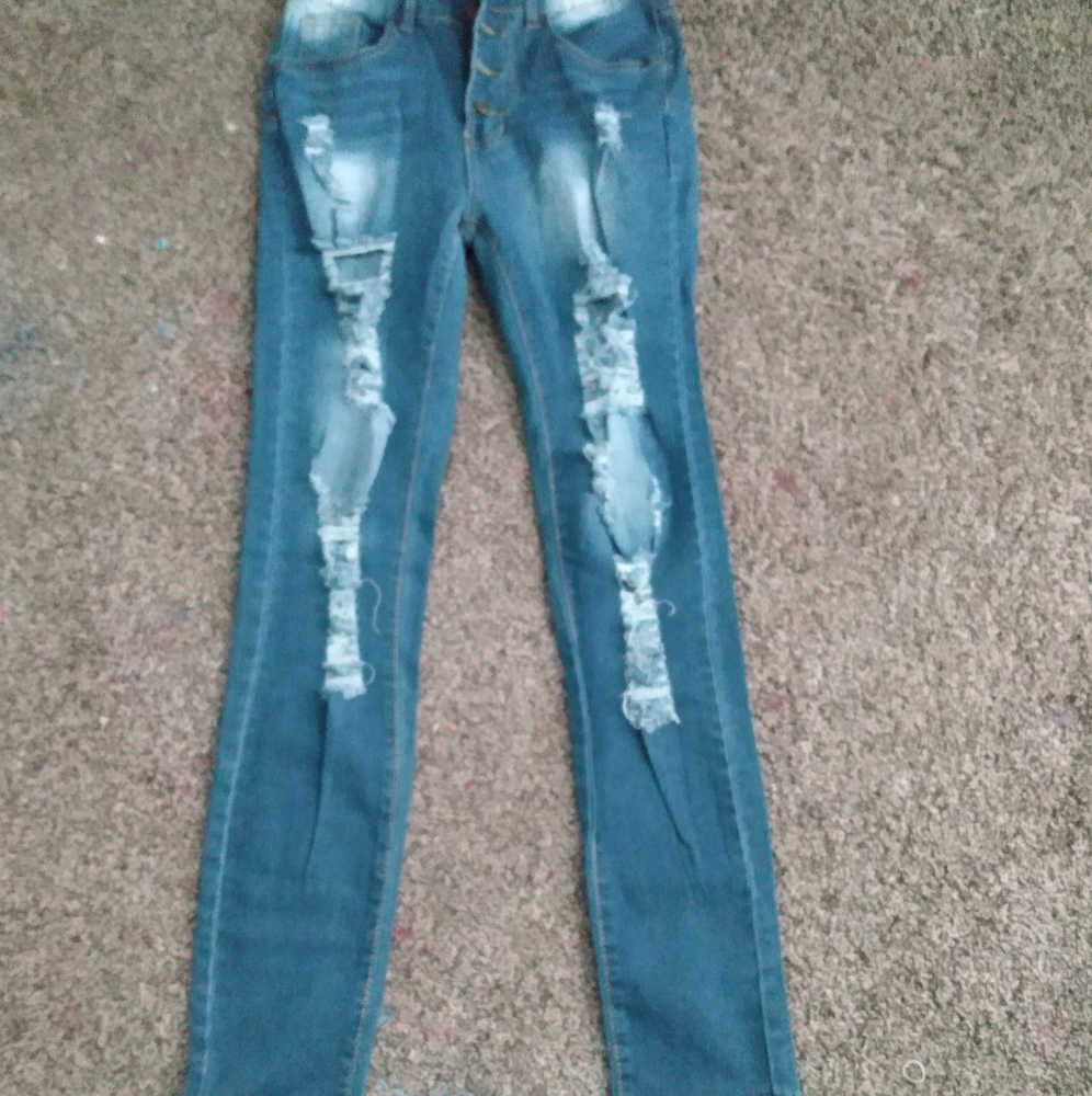 Shein ripped jeans